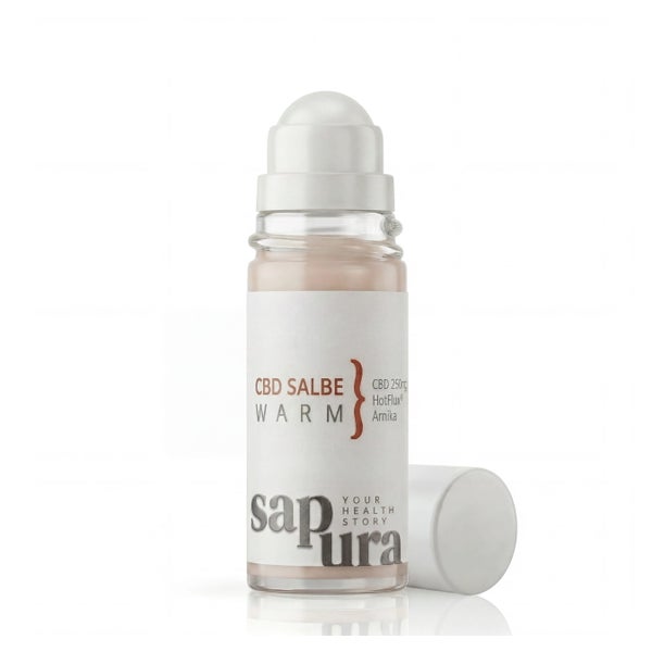 CBD Wärmesalbe| praktischer Roll-On - 250mg CBD 50 ml