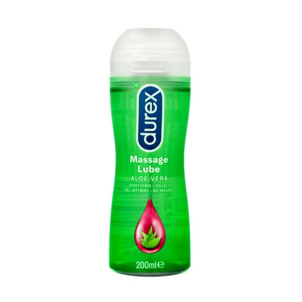 DUREX Play 2in1 Massagegel und feuchtigkeitsspendendes Intimgel mit beruhigender Aloe 200ml 0,2 l