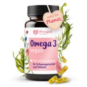 PregniVital Omega 3 für Schwangere, vegan 450mg DHA+EPA 60 St
