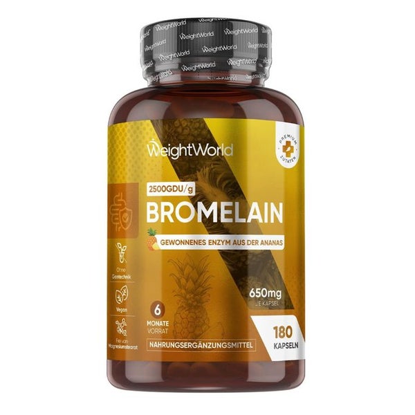 WeightWorld Bromelain Kapseln 180 St