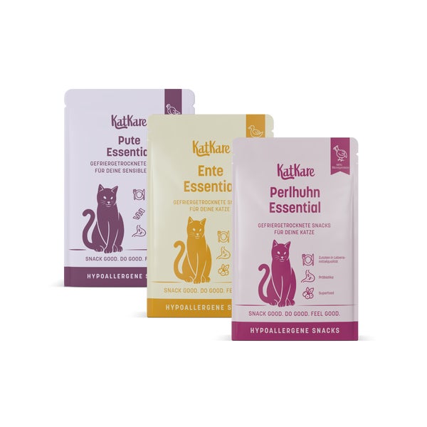 KatKare Schnupperbox Hypoallergener Geflügel-Genuss (3 Sorte 3 St