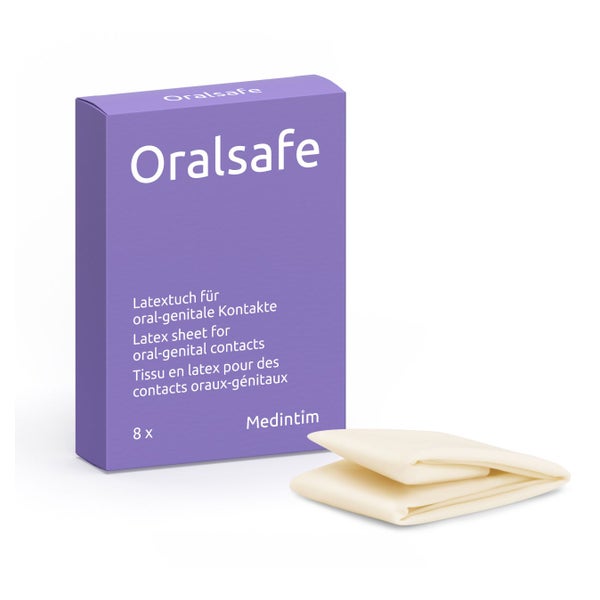 Medintim - Medintim Oralsafe Latex-tücher Neutral 8 St