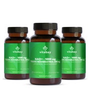 Vitabay NAD+ 1000 mg  Trans-Resveratrol 600 mg liposomal - hochdosiert 270 St