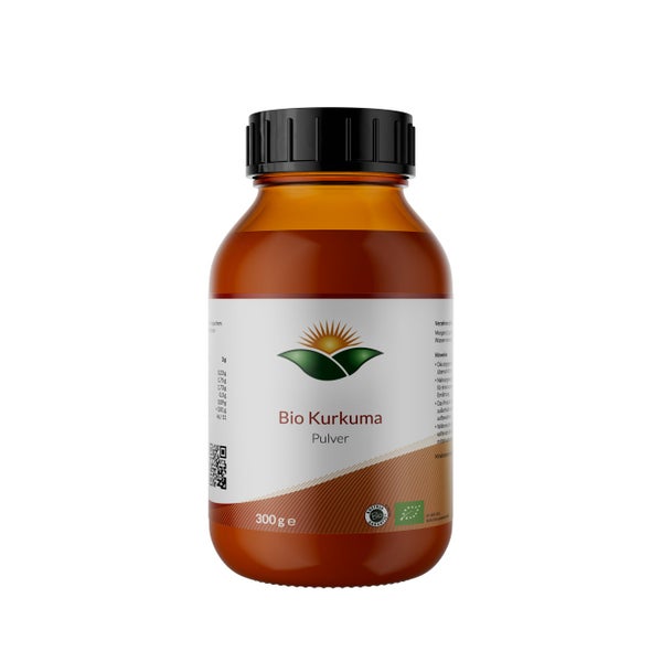 Bio Kurkuma Pulver 300 g