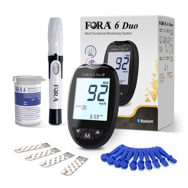 FORA 6 Duo Messgerät – mmol/l 1 St