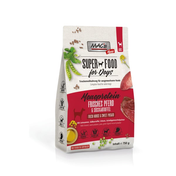 MAC's DOG - Monoprotein Pferd 0,75 kg