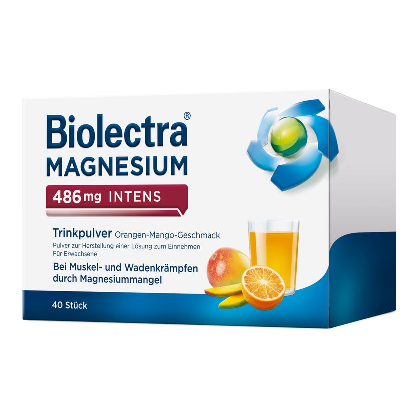 Biolectra® MAGNESIUM 486 mg INTENS 40 St