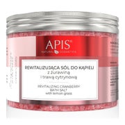 APIS CRANBERRY VITALITY, revitalisierendes Badesalz mit Cranberry und Zitronengras - 650 g 650 g