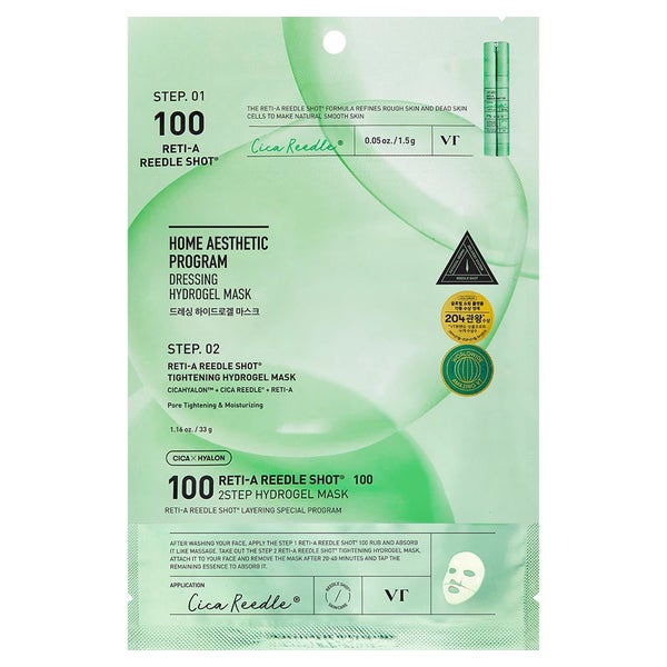 VT COSMETICS Reti-A Reedle Shot 100 Hydrogel-Maske 1 St