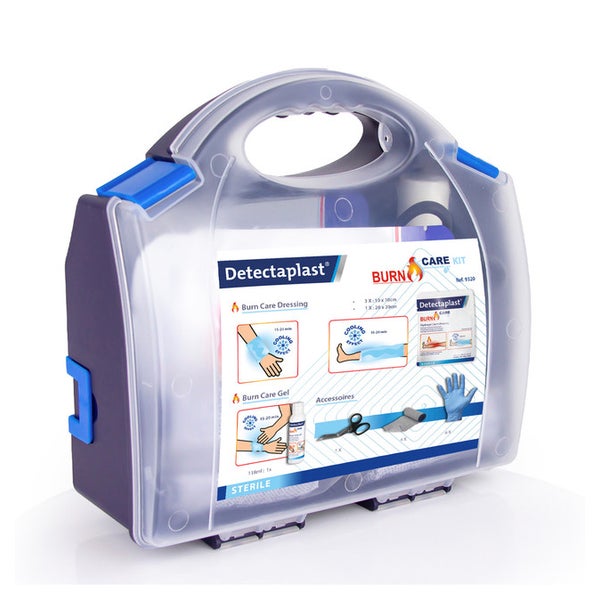 Detectaplast Brandwunden-Kit HACCP Blau Detekt. Hydrogel 1 St