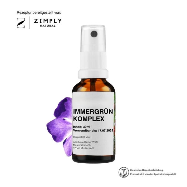 Zimply Natural IMMERGRÜN KOMPLEX - Pflanzbasierte Rezeptur 30 ml