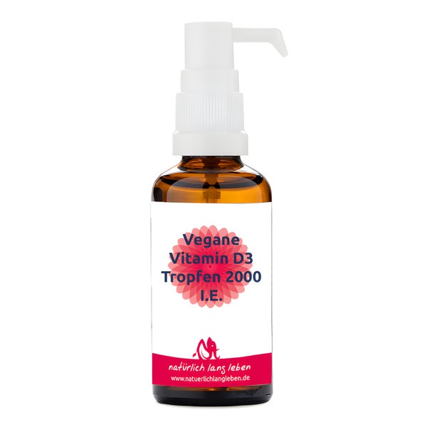 Vegane Vitamin D3 flüssig 50 ml