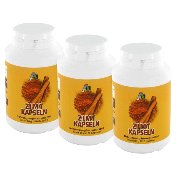 Avitale Zimt Kapseln 500 mg 3X120 St