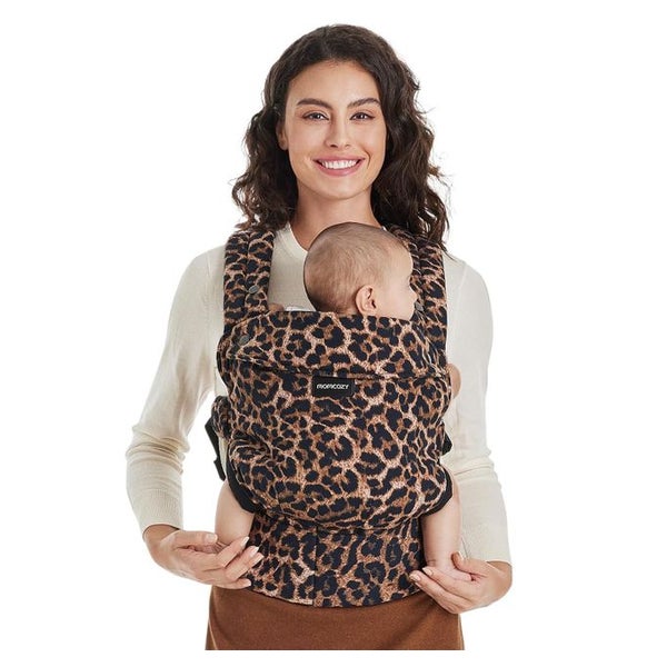 Momcozy Baby Trage - Leichte & Atmungsaktive Leopard 1 St