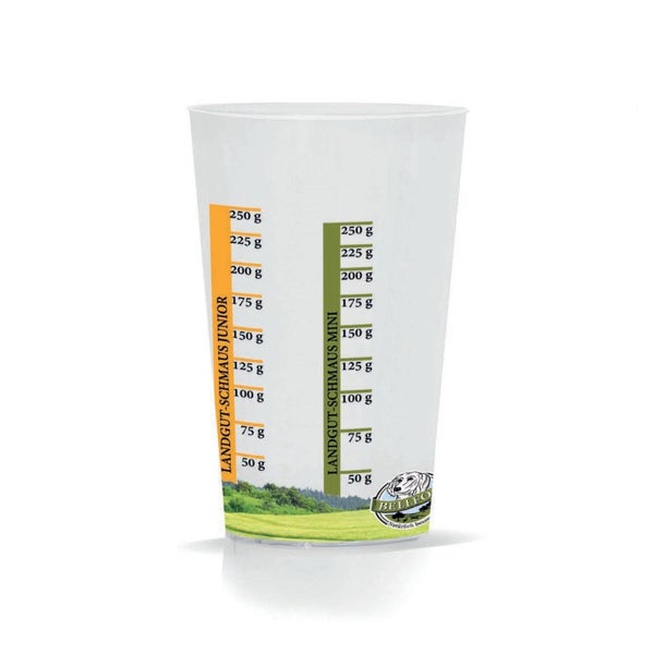 Bellfor Hochwertiger Messbecher für Welpenfutter 0.01 kg 10 g