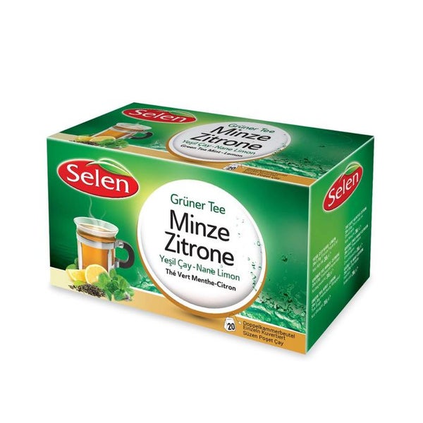 SELEN Grüner Tee Minze-Zitrone 36 g