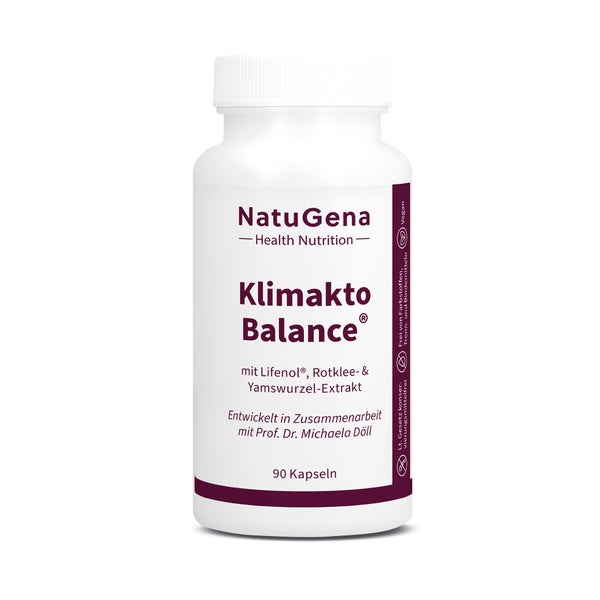 Klimakto Balance Vit.b12+folsäure+biotin Vegan Kps 90 St