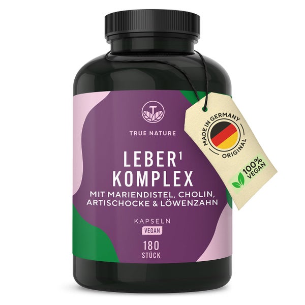 Leber Komplex Kapseln - Mariendistel, Artischocke & Cholin 180 St