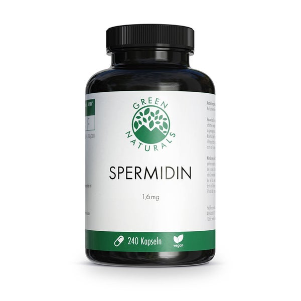 GREEN NATURALS Spermidin 1,6 mg vegan 240 St