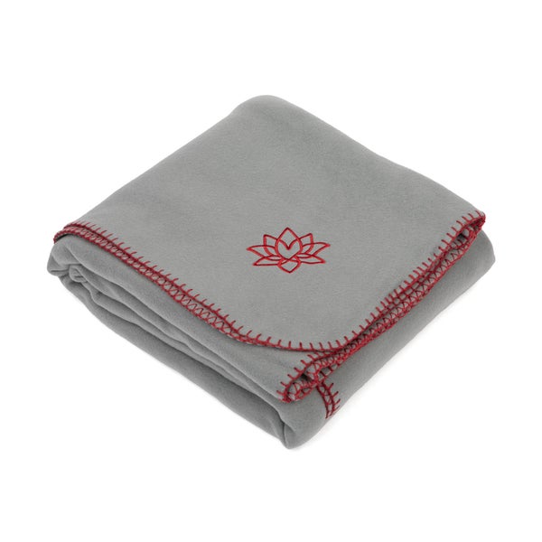 bodhi Yogadecke Asana Blanket, Fleece, GRAU 1 St