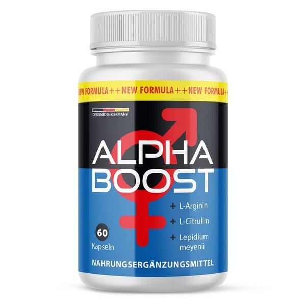 Alpha Boost | Testosteron Booster | Manneskraft 60 St