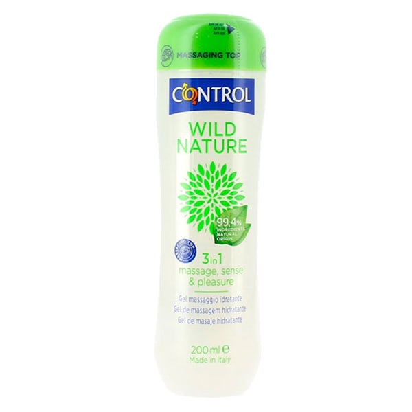 3-in-1 «Wild Nature» Gleit- und Massagegel, wasserbaiert (0.2 l) 200 ml