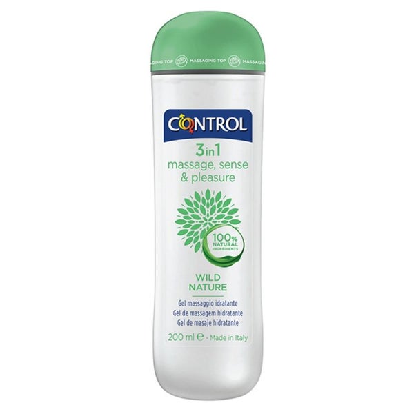 3-in-1 «Wild Nature» Gleit- und Massagegel, wasserbaiert (0.2 l) 200 ml