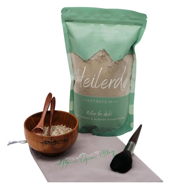 Natürlich Schön Set Heilerde+Maskenset 800 g