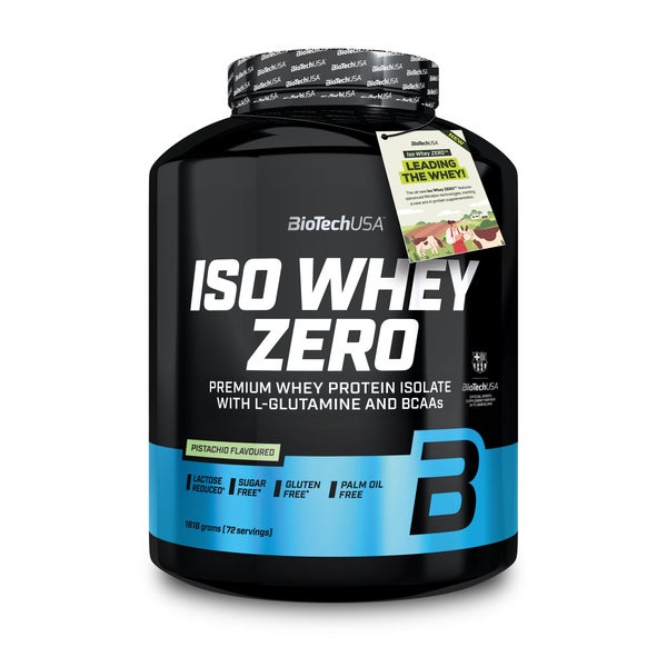 BioTech Iso Whey Zero - Pistazien 1.816 kg