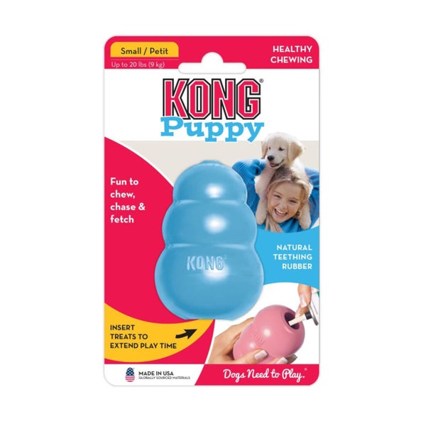 KONG Welpenspielzeug Puppy S - natürliches Kauspielzeug für kleine Hunde 1 St
