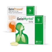 Produktabbildung: GeloMyrtol forte + GeloProsed 1 Set
