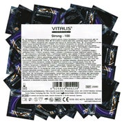Produktabbildung: Vitalis Strong Kondome 100 St. extra dick & besonders sicher (100 Kondome) 100 St