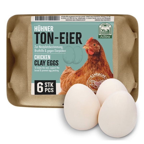 AniForte Ton-Eier 6er Pack 6 St