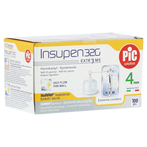 Insupen Pen-nadeln Extrem 32 G 4 mm 100 St