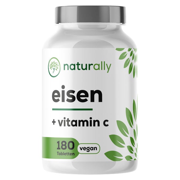 naturally Eisen + Vitamin C - 20 mg Tabletten 180 St