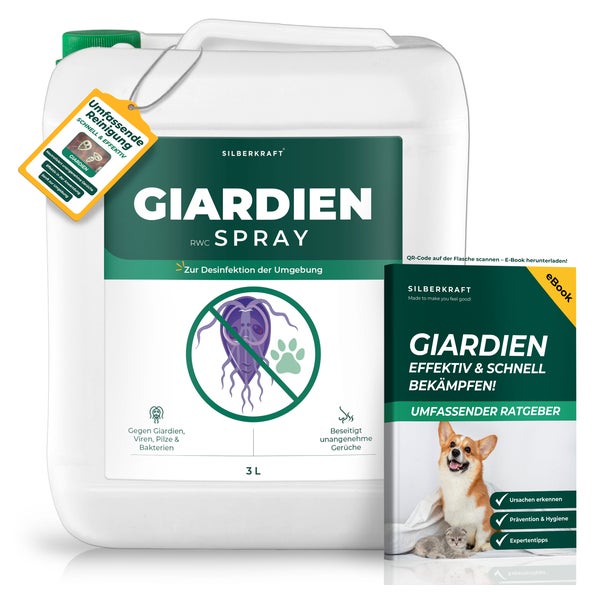 Silberkraft Giardienspray 6 x 500 ml 3000 ml