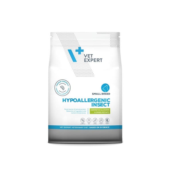 VET EXPERT Veterinary Diet Hypoallergenic Small Breed Insect 2 kg
