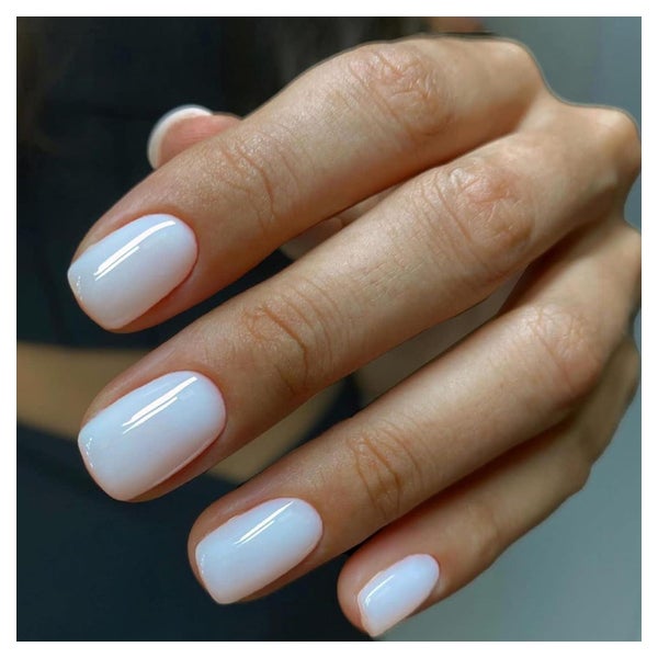 Nägel Acrylic Falsche Quadratisch Fullcover 24 Creme Weiß 1 St