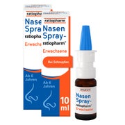 Produktabbildung: Nasenspray ratiopharm Erwachsene oK 2X10 ml