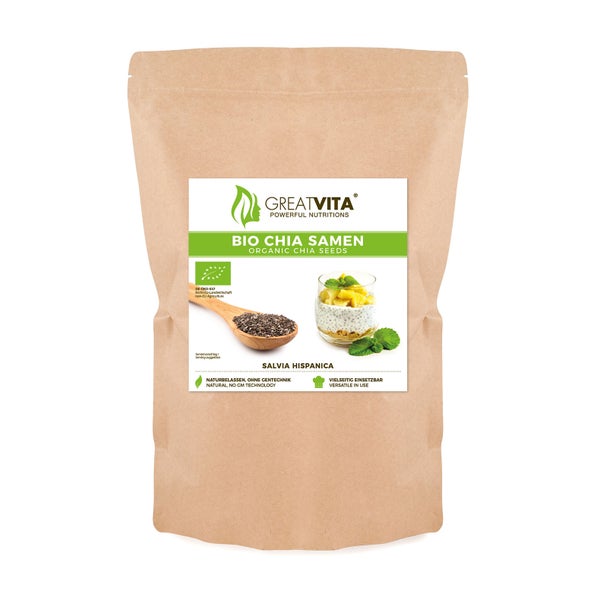 GreatVita Bio Chia Samen 800 g