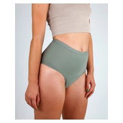 MYLILY Periodenunterwäsche High Waist | Salbei - Größe XL 1 St