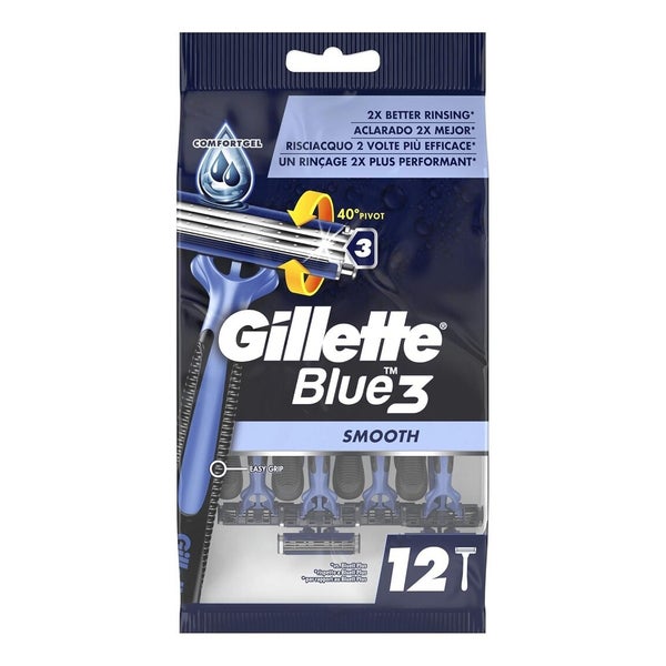 Gillette Blue 3 Smooth Einwegrasierer 12er 1 St