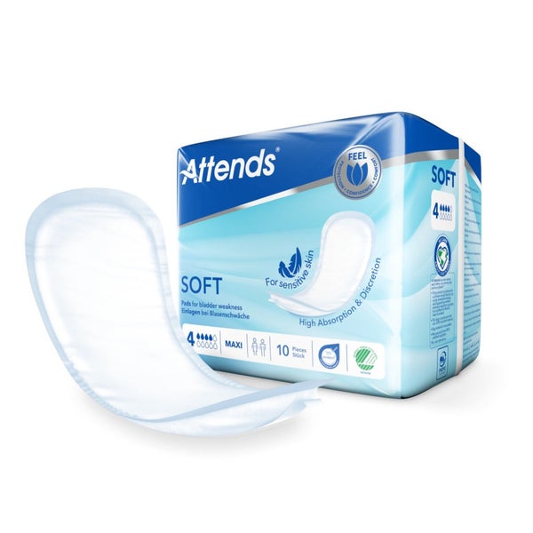 Attends Soft 4 Maxi Einlagen 10er Pack 10 St