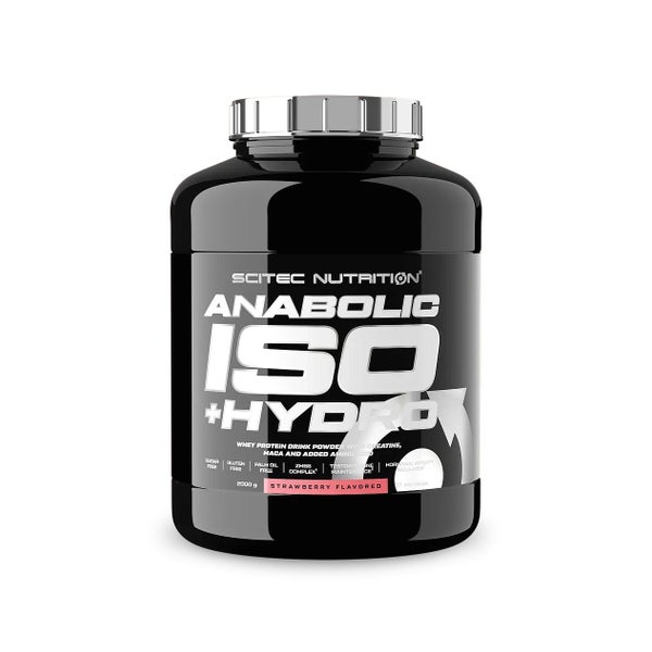 Scitec Anabolic Iso+ Hydro - Erdbeere 2 kg