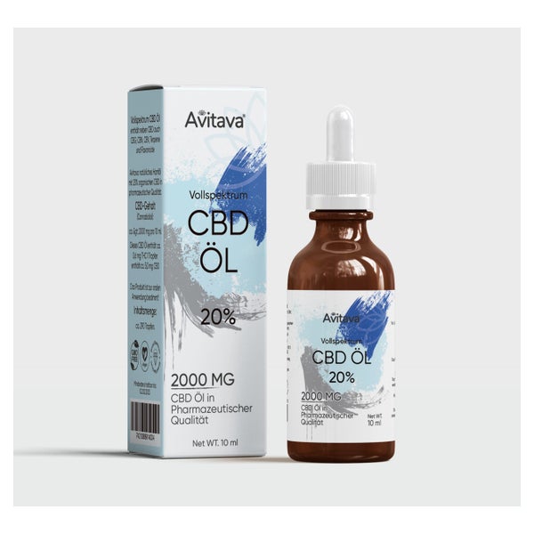 Jinxx - 20% Vollspektrum 2000 mg CBD Öl THC-frei 1 St
