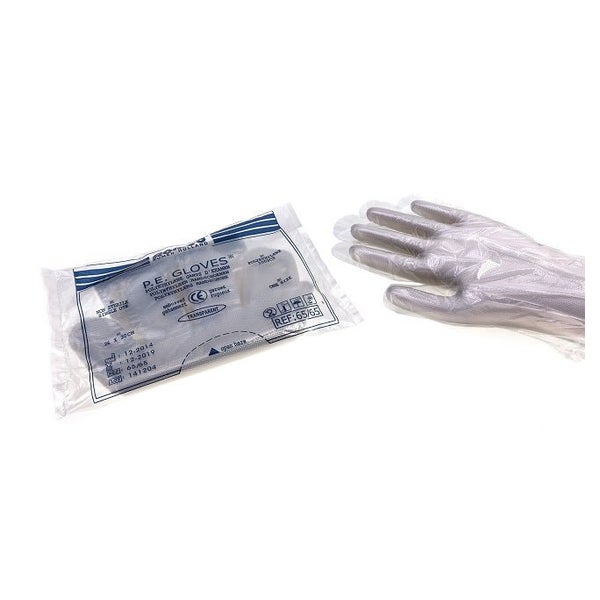 Romed P.E. Folienhandschuhe 100 St