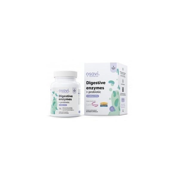 Verdauungsenzyme + Probiotikum, vegane Kapseln 60 St