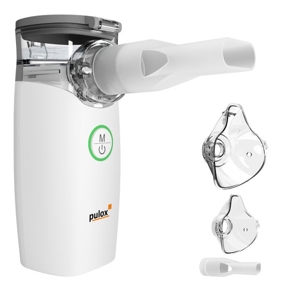 Pulox IN-100 Inhalator - Elektrischer Nebulizer, wiederaufladbar für Kinder & Erwachsene 1 St