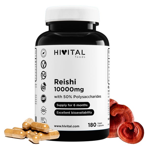 Reishi 10000 mg | 180 vegane Kapseln 180 St