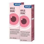 HYLO DUAL Augentropfen Doppelpack 2X10 ml